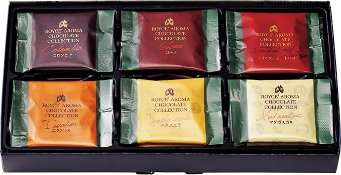 ROYCE' Aroma Chocolate Collection - Assortment of Milk Chocolates | Ideal for Baking and Desserts | No Artificial Preservatives | From Hokkaido Japan (30 Pieces of Chocolate)