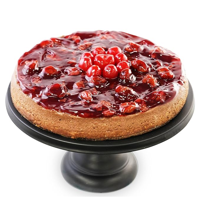 ANDY ANAND CHOCOLATIER Luxurious 9 Chocolate Cherry Cheesecake with Real Truffles Handcrafted with 100% Real California Cream Cheese and Fresh Ingredients for a Legendary Taste (2.8 lbs)