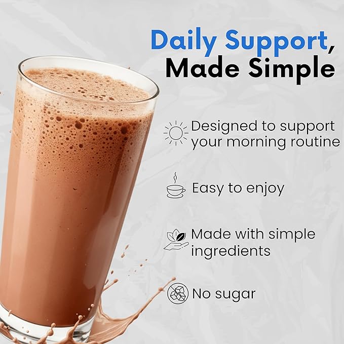 Nutri11 NutriBreakfast by Nutrillermo/Keto Protein Collagen Powder with MCT Oil/MCT Oil Powder/Keto Collagen Peptides with Grass-Fed Bovine Collagen Type I &amp III (15.9 Chocolate)