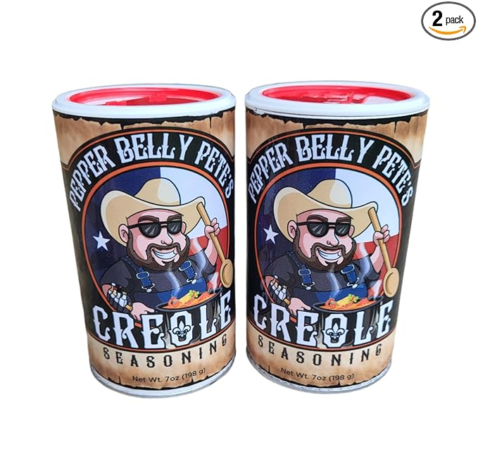 PEPPER BELLY PETE'S CREOLE SEASONING 7 OZ - 2 Pack