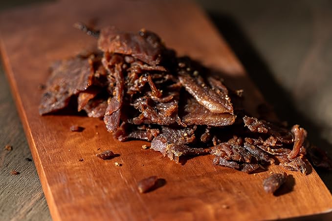Perky Jerky Sweet and Snappy Turkey Jerky 14oz - Low Sodium - 10g Protein per Serving - Low Fat - 100% U.S. Sourced - Tender Texture and Bold Flavor