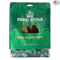 Choco Lake Original Dubai Style Kunafa Pistachio Chocolate 32 oz Bulk Bag – Milk Chocolate Filled with Crunchy Kunafa &amp Pistachios Individually Wrapped Candy