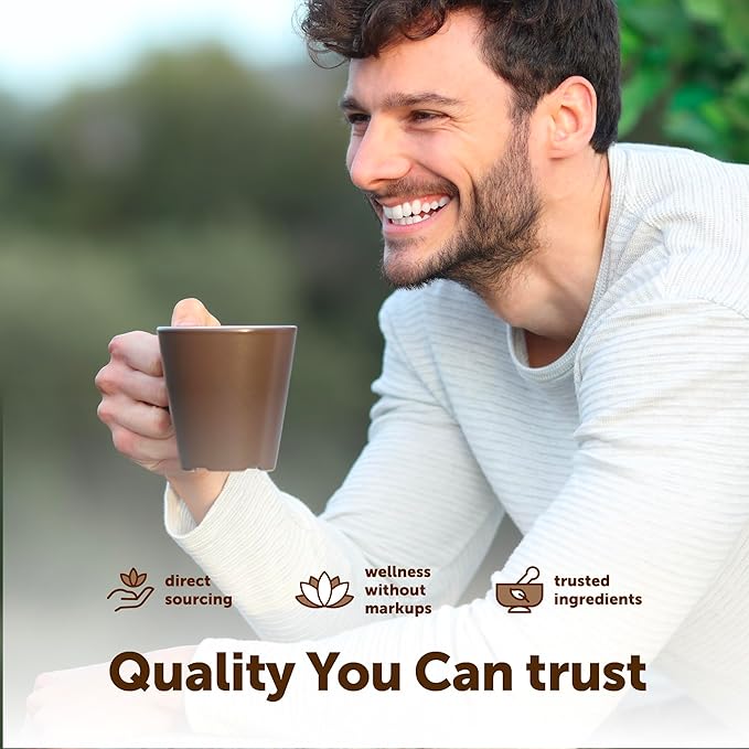 Organic Instant Mushroom Coffee 14 oz | Medium Roast Arabica | 10-Mushroom Blend with Lion’s Mane Reishi Chaga &amp More | Certified Organic | Gluten Dairy Soy &amp Tree Nut Free