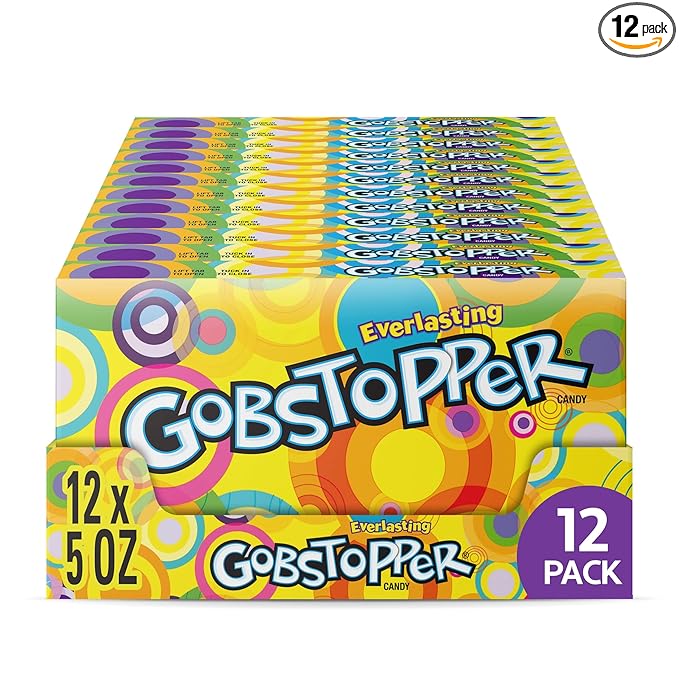 Wonka Everlasting Gobstopper Candy Jawbreaker Candy 5 oz (12 ct)