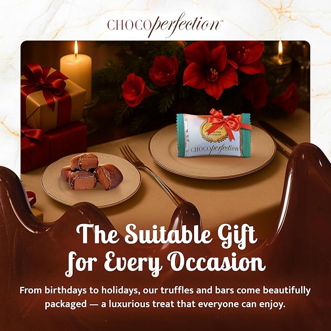 ChocoPerfection Sugar Free Dark Mint Truffles