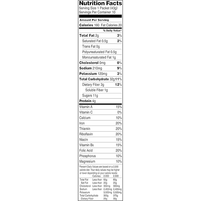 Quaker Instant Oatmeal Cinnamon &amp Spice 10-Count Boxes (Pack of 4)