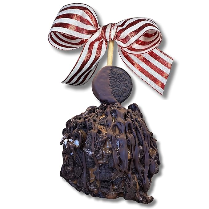 TV's Deli &amp Diner Gourmet Jumbo Caramel Apple | Caramel Cookies &amp Cream &amp Dark Chocolate | Handmade &amp Freshly Prepared (Cookies &amp Cream Dark Chocolate)