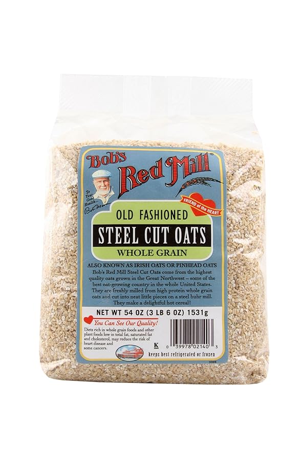 Bob's Red Mill Oats Steel Cut 54 Ounce (Pack of 4)