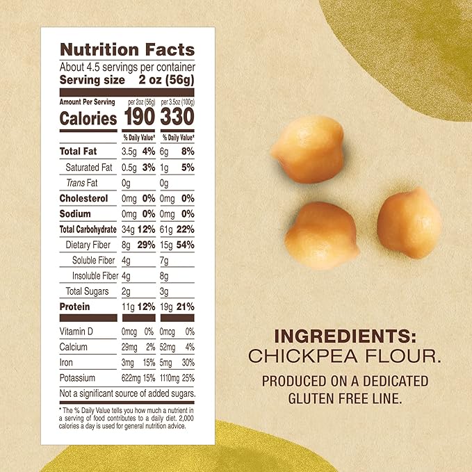 Barilla Chickpea Rotini Pasta 8.8 oz (Pack of 8)