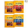 Tillamook Country Smoker Real Hardwood Smoked Beef Jerky Variety Pack 2.5 Ounce (Pack of 4)