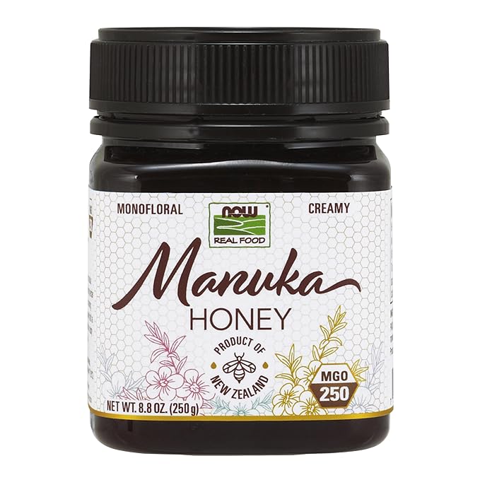 NOW Foods Manuka Honey Sweet Rich And Robust Flavor With A Creamy Texture 8.8-Ounce