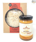 Trader Joe's Thai Wheat Noodles &amp Peanut Satay Sauce Meal Kit