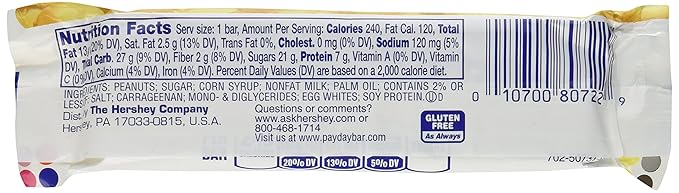 Payday Peanut Caramel Bar 10-pack 18.5-Ounces