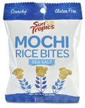 Sun Tropics Mochi Snack Bites Sea Salt 75 Oz (24 Pack) Gluten Free Snack Size Vegan No MSG Added Dairy Free Crunchy Snack