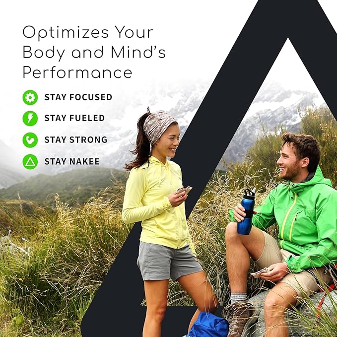 Nakee Butter Focus Cacao Peanut Butter Jar - Gluten-Free High-Protein Keto Low-Carb &amp C8 MCT Oil