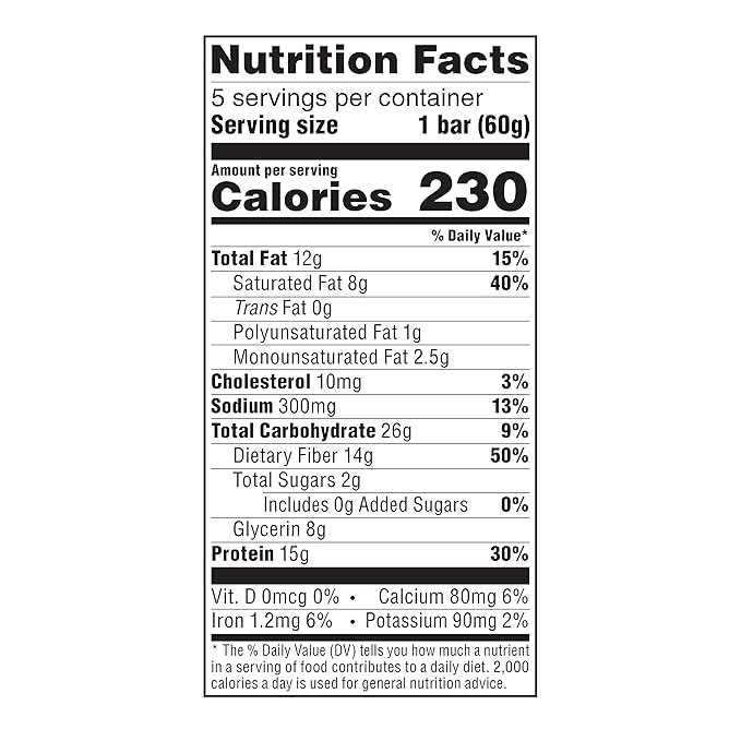 Atkins Vanilla Caramel Pretzel Protein Meal Bar High Fiber 2g Sugar 4g Net Carbs Meal Replacement Keto Friendly 5 Count