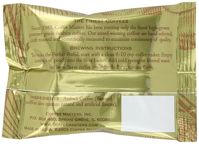 Coffee Masters Perfect Potful Highlander Grogg 1.5-Ounce Packets (Pack of 12)