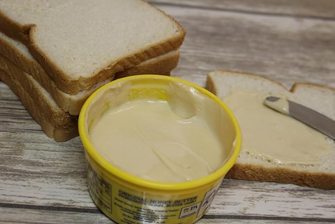 AmishTastes Downey's All-Natural Original Honey Butter Favorite Amish Food 8 Oz. (Pack of 24)