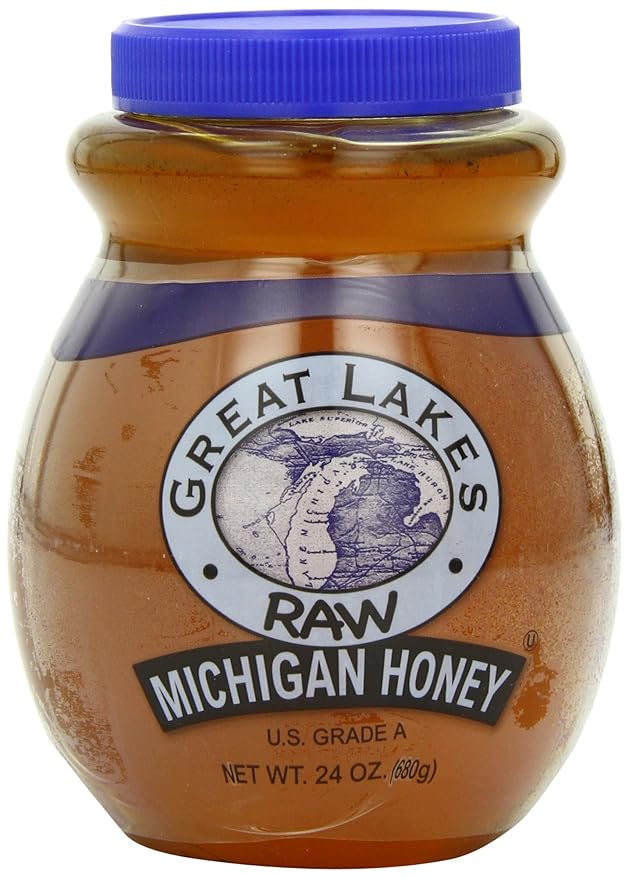 HoneyTree Great Lakes Raw Michigan Honey 24-Ounce