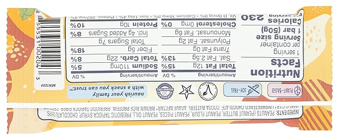ZING Peanut Butter Chocolate Bar 1.76 OZ