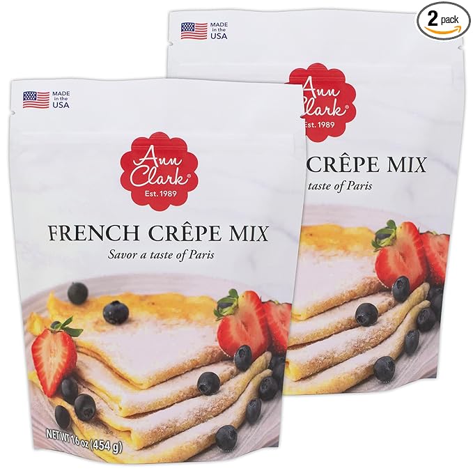 Ann Clark Traditional French Crêpe Mix 16 oz. (2 Pack)