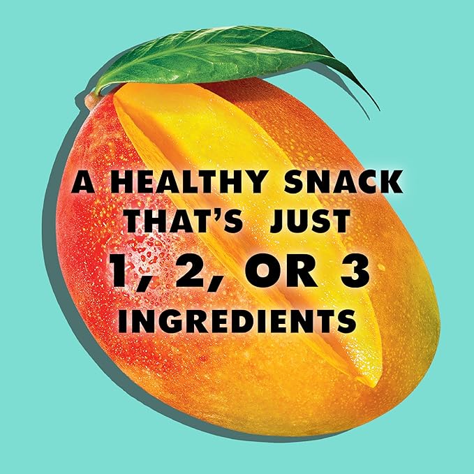 SOLELY - Organic Mango Chocolate Drizzled Strips (2.8 oz Resealable Bags Pack of 8) - Real Fresh Fruit - Healthy Snacks for Adults &amp Kids - Non GMO Vegan Snacks Shelf Stable - 8 Bags (22.4 oz)