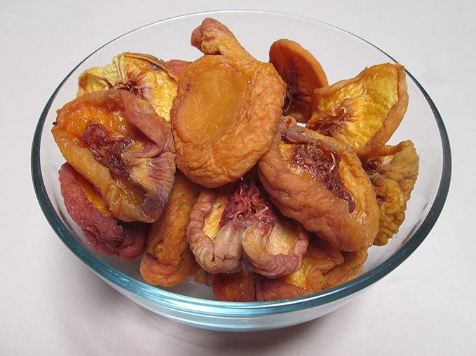 Sun Dried California Peaches No Added Sugar 5 LB bag Candymax