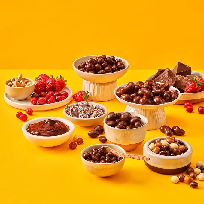Yupik Milk Chocolate Peanut Clusters 2.2 lb (35.2 oz) Pack of 6 Roasted Peanuts Coated in Fine Milk Chocolate Smooth &amp Crunchy Sweet Snacks Chocolate Candy Ideal for Baking &amp Topping