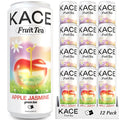 Jasmine Iced Tea with Apple Tea Drink - Refreshing Apple Juice Infused with Jasmine Tea &amp Honey Crisp Tart &amp Floral Blend - Perfect for Everyday Organic Herbal Tea and Daily Refreshment -
