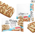Genius Gourmet SKIPPY® Peanut Butter Flavored Crispy Protein Bars12g Protein per serving (24% DV) 3g Sugar Delicious Snack Bar Gluten Free – 10 Count