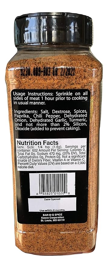 Snider's Traditional Bar-B-Q Spice 34 oz