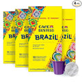 Café Bustelo Aluminum Espresso Capsules Brazil Blend Nespresso Original Line Compatible Intensity 11 40 Count