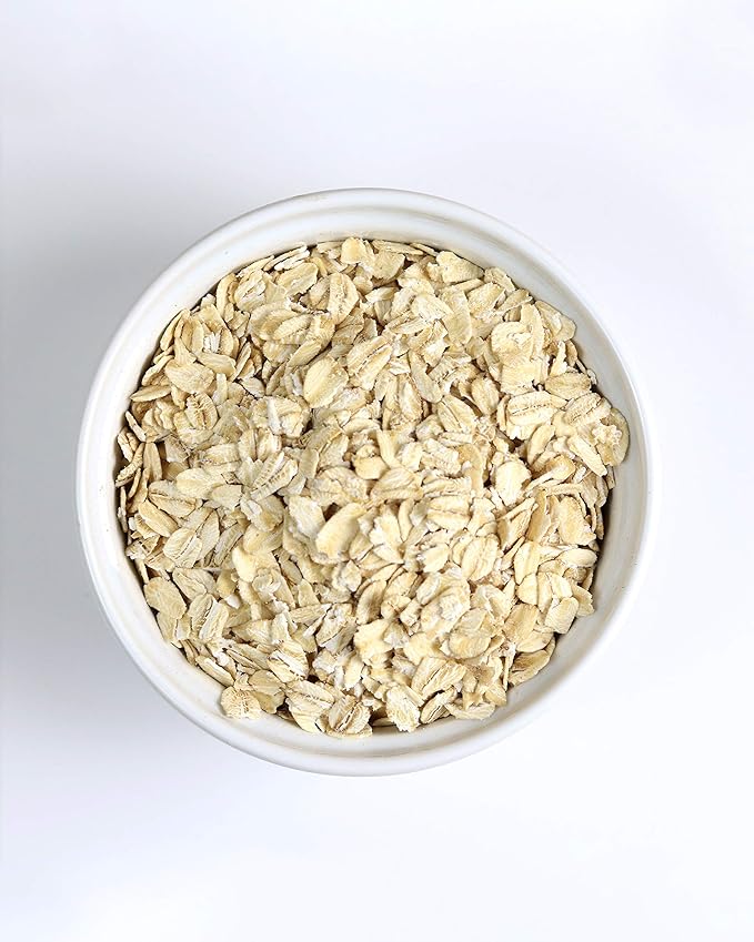 Terrasoul Superfoods Organic Rolled Oats 5 lbs - Gluten-Free | Old-Fashioned | Whole Grain