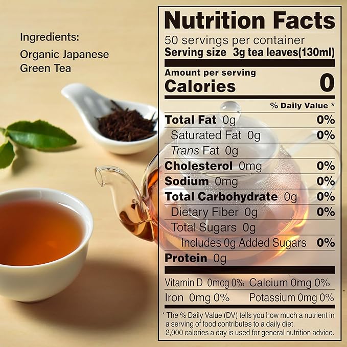 YAMASAN KYOTO UJI Hojicha Tea Roasted green Tea Low caffeine JAS Certified Organic Japanese Tea 150g Bag