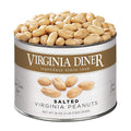 Virginia Diner Salted Virginia Peanuts - XL Gourmet Peanuts Non-GMO Preservative Free Gifts from Virginia Since 1929-18 Oz Can
