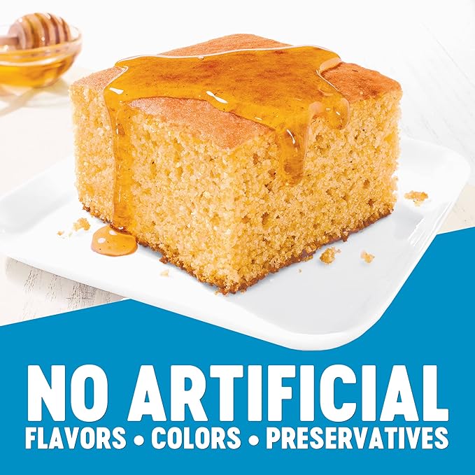 Krusteaz Gluten Free Baking Mix Honey Cornbread &amp Muffin Mix Gluten Free &amp Made with Real Honey No Artificial Flavors Colors or Preservatives 15 OZ Box (Pack of 3)