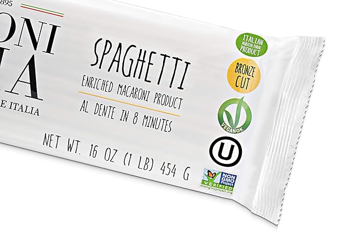 Patrimoni d'Italia Spaghetti 1 Pound (Pack of 20)
