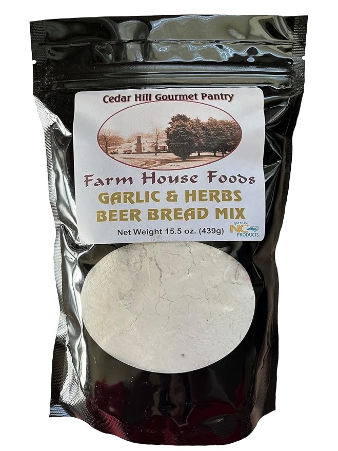 Farm House Foods Gourmet Beer Bread Mix Variety Pack (Premium Parmesan/Herb Garlic/Herb)