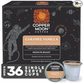 Copper Moon Single Serve Coffee Pods for Keurig K-Cup Brewers Medium Roast Caramel Vanilla Blend 36 Count