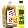 Iberia Extra Virgin Olive Oil &amp Sunflower Oil 17 Fl Oz + Iberia Mojo Criollo 1 gallon
