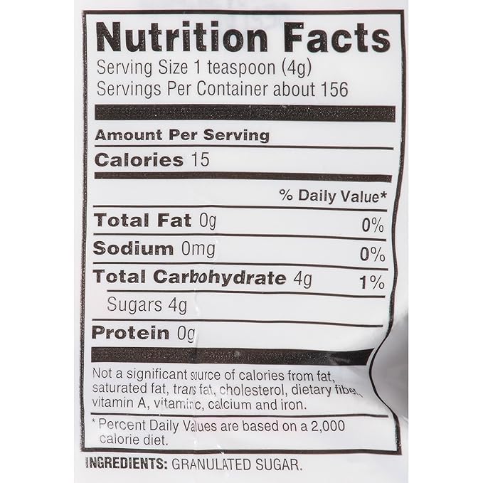 N'Joy Pure Cane Sugar - 8 / 22 Ounce canisters (2 Pack)