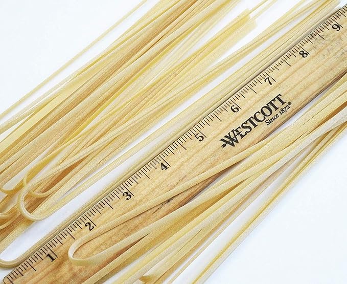 Linguine Organic Italian Pasta di Gragnano | I.G.P. Protected | 17.6 Ounce | 500 Gram | Pack of 3