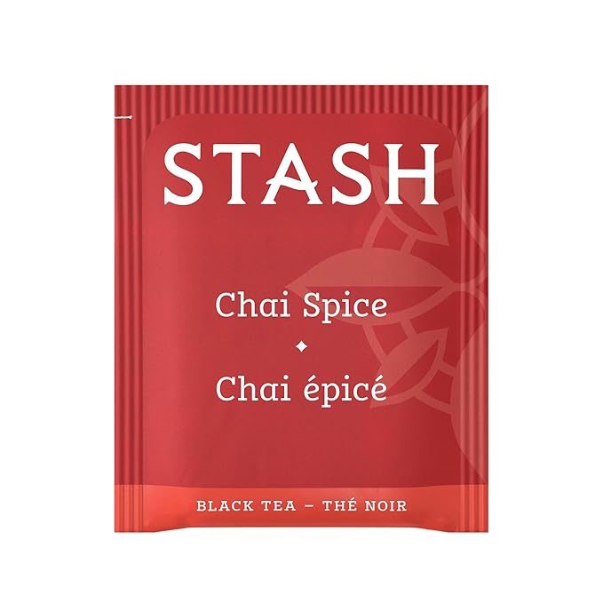 Stash Tea Chai Spice Black Tea 6 Boxes of 30 Tea Bags Each (180 Tea Bags Total)