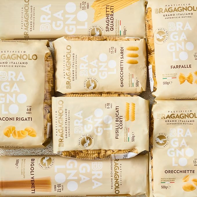 Pastificio Bragagnolo Penne Rigate 849 - 16 oz Bag (10 Pack)