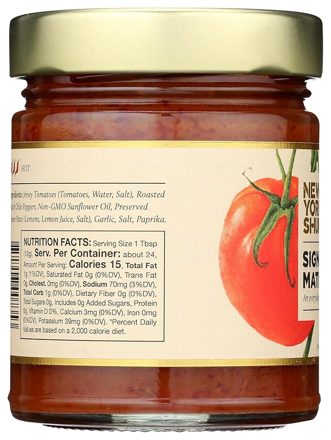 New York Shuk Signature Matbucha Sauce 10 Oz