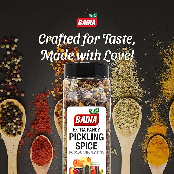 Badia Extra Fancy Pickling Spice 13 oz (Pack of 6) - Fragrant Mixture of Premium Spices