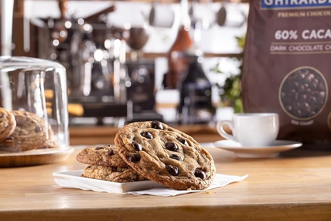 Ghirardelli Chocolate Company 60% Cacao Dark Chocolate Chips 5lb. Bag (Pack of 1)