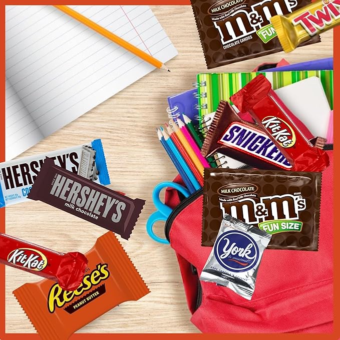 ULTIMATE Assorted 4 Lb. Chocolate Candy Variety Pack Bulk Mega Candy Mix Fun Size Assortment Individually Wrapped Minis Great for Easter Basket Fillers &amp Egg Hunts Parties Parades &amp Pina