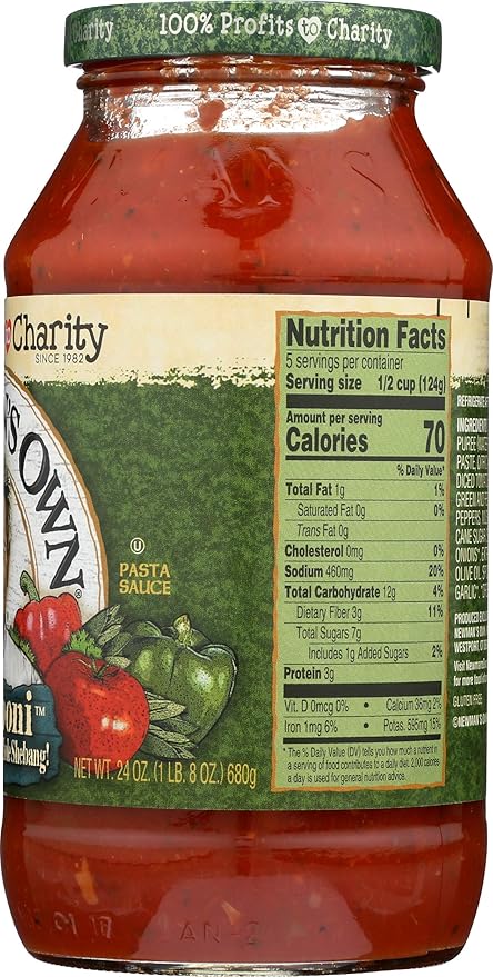 Newman's Own Sockarooni Pasta Sauce 24 oz