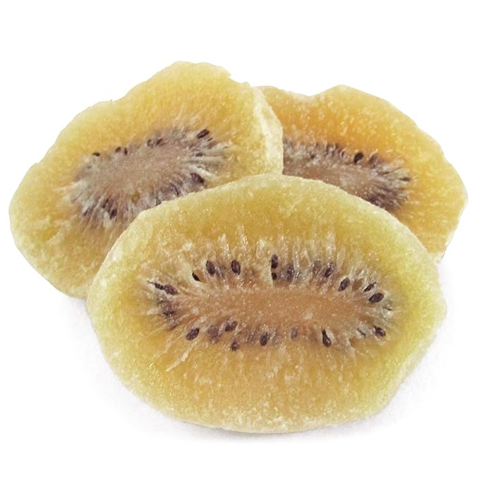 Dried Kiwi Slices by Its Delish 2 lbs Bulk | Low Sugar - No Color Added - Sweet Dried Kiwi Fruit